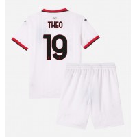 Dres AC Milan Theo Hernandez #19 Gostujuci za djecu 2024-25 Kratak Rukav (+ kratke hlače)